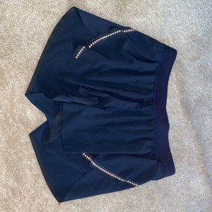 Lululemon Navy Blue Running Shorts